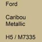 Preview: Ford, Caribou Metallic, H5 / M7335.
